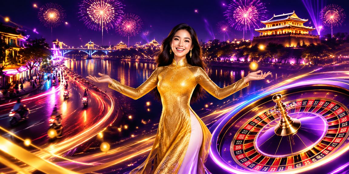 Trò chơi Roulette trực tuyến với phong cách áo dài Huế – casino số hóa trên 7090